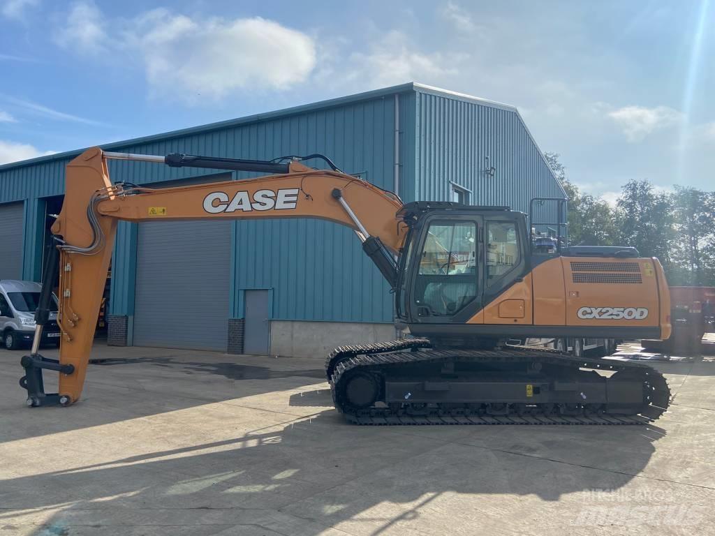 CASE CX 250 D Rupsgraafmachines