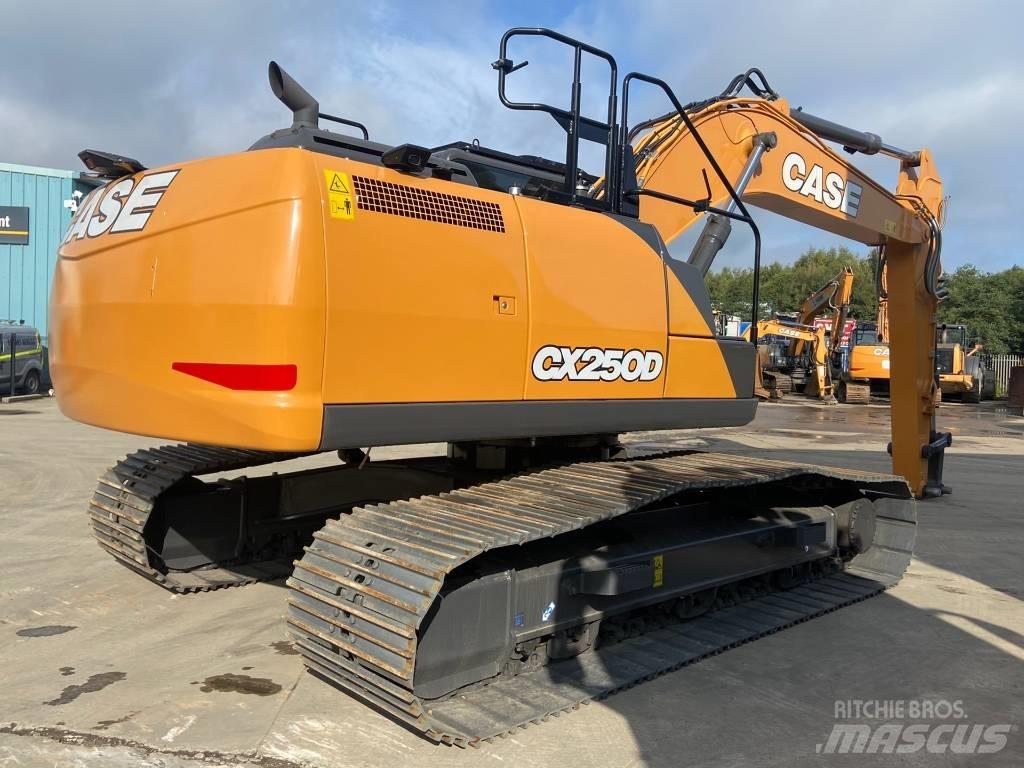 CASE CX 250 D Rupsgraafmachines