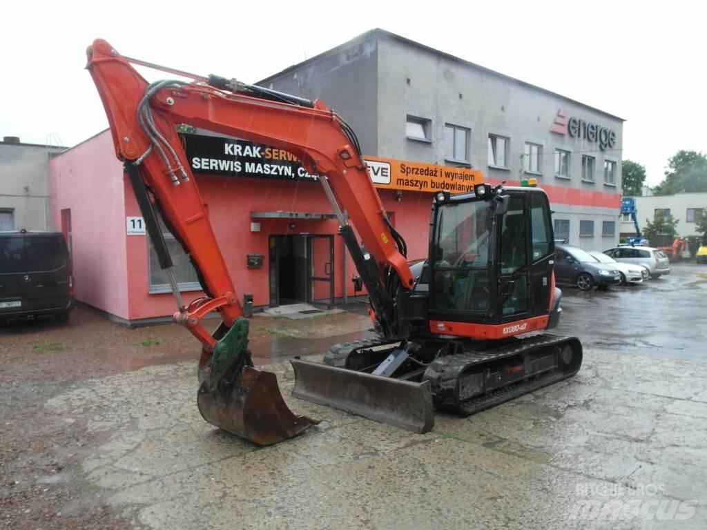 Kubota KX 080-4 Midigraafmachines 7t - 12t