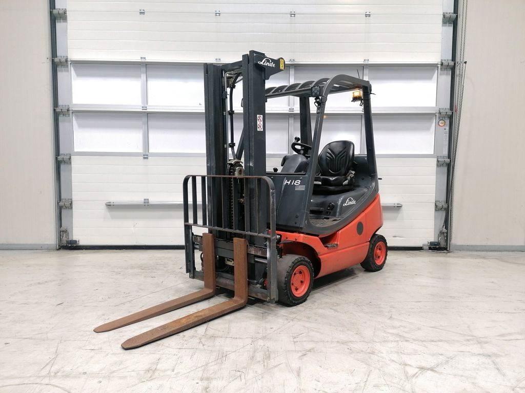 Linde H18T-04 LPG heftrucks
