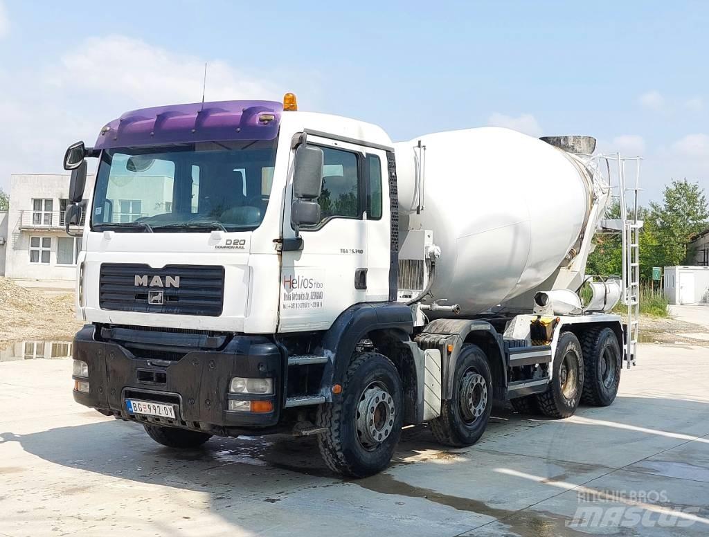 MAN TGA 35.390 Betonmixers en pompen