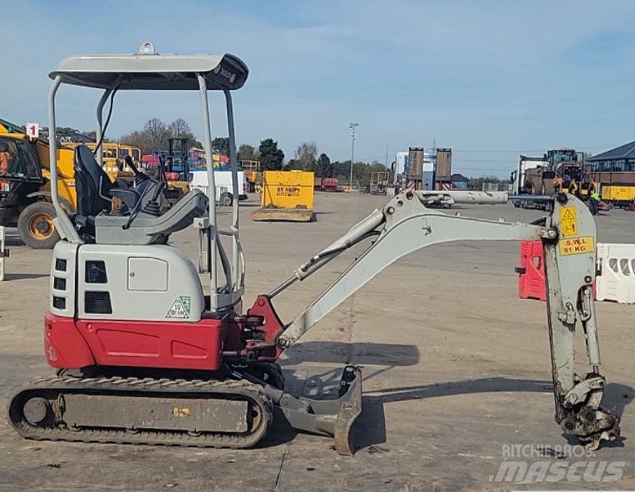 Takeuchi TB 217 R Minigraafmachines < 7t