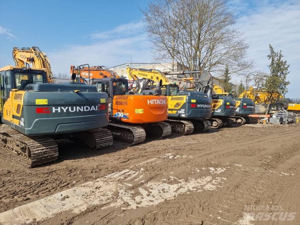Hyundai HX 140 L Rupsgraafmachines