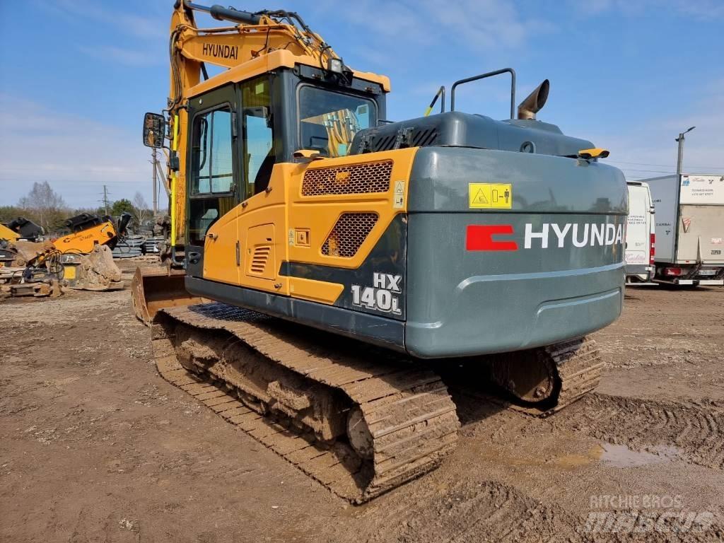 Hyundai HX 140 L Rupsgraafmachines