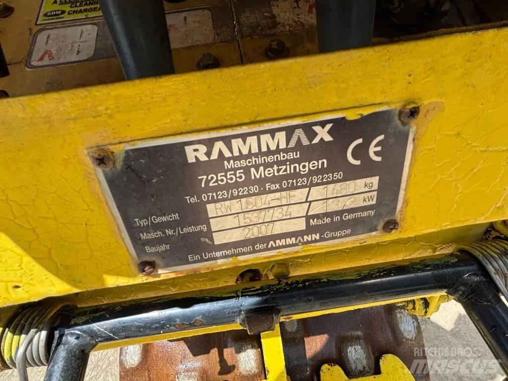 Ammann Rammax Grondverdichtingsmachines