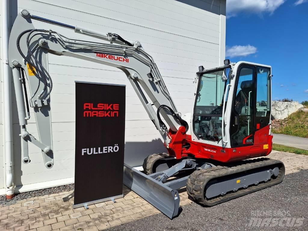 Takeuchi TB260 Minigraafmachines < 7t