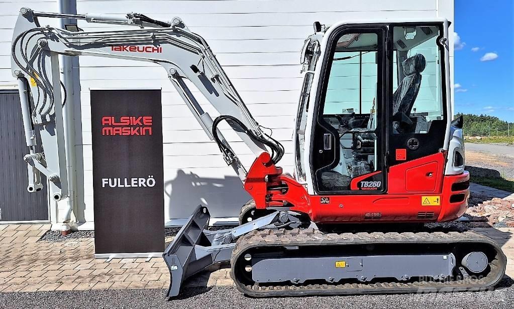 Takeuchi TB260 Minigraafmachines < 7t