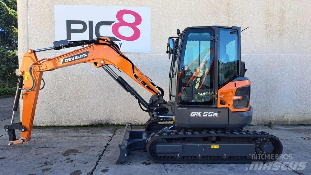 Develon DX 55 R-7 Minigraafmachines < 7t