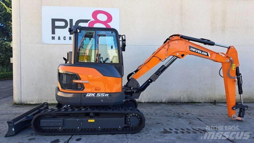 Develon DX 55 R-7 Minigraafmachines < 7t
