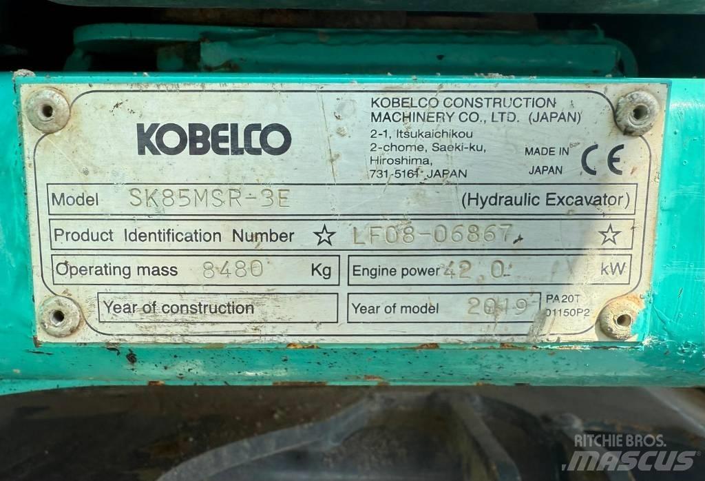 Kobelco SK 85 MSR-3 Midigraafmachines 7t - 12t