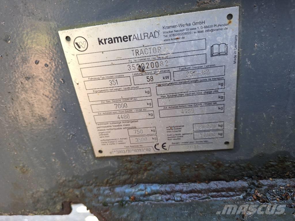 Kramer-allrad 780 Wielladers