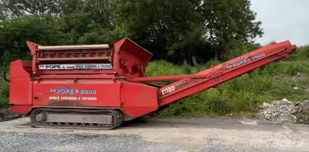Extec RoboTrac Mobiele zeefinstallaties