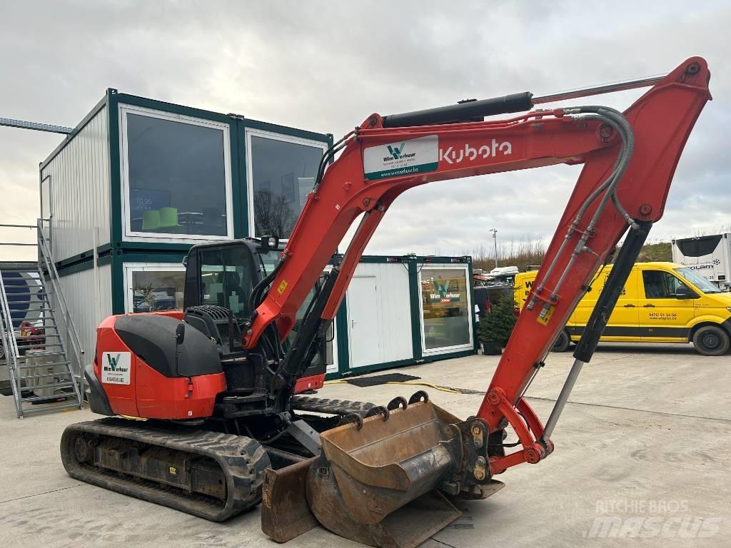 Kubota KX 080-4 Midigraafmachines 7t - 12t