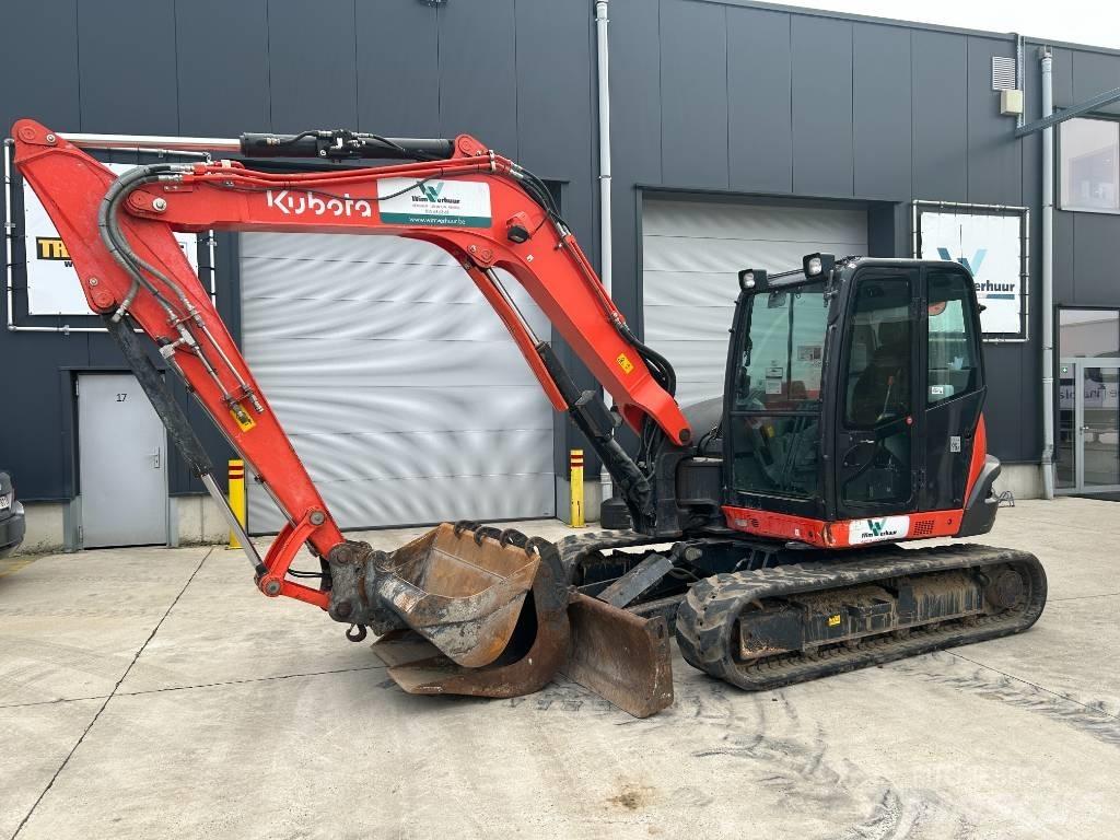 Kubota KX 080-4 Midigraafmachines 7t - 12t