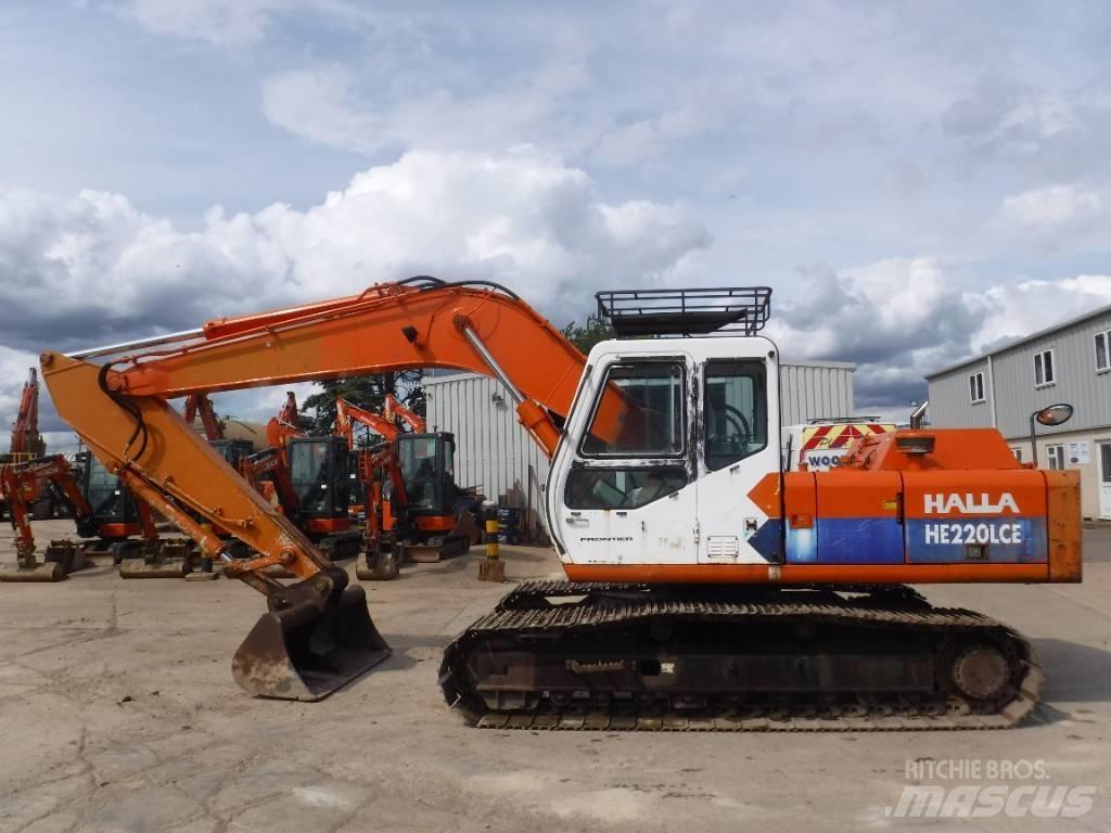 Halla HE220LCE Rupsgraafmachines