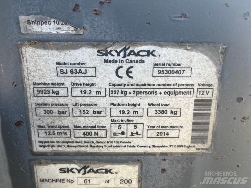 SkyJack SJ 63 AJ Knikarmhoogwerkers