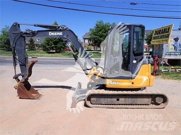 John Deere 50D Minigraafmachines < 7t