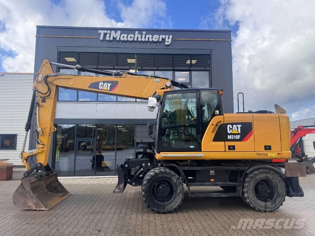 CAT M 318 F Wielgraafmachines