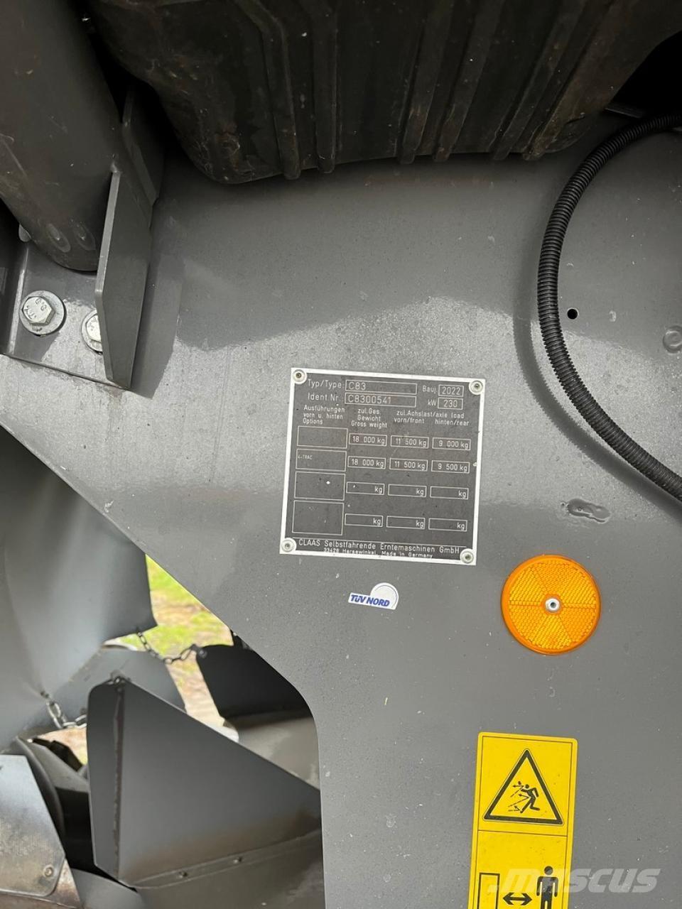 CLAAS Lexion 5300 Maaidorsmachines