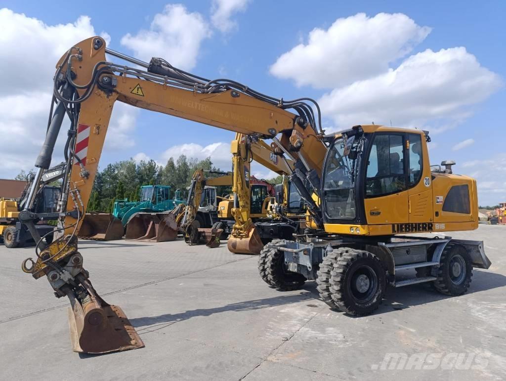 Liebherr A 916 Wielgraafmachines