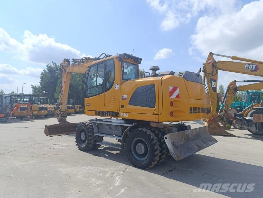 Liebherr A 916 Wielgraafmachines