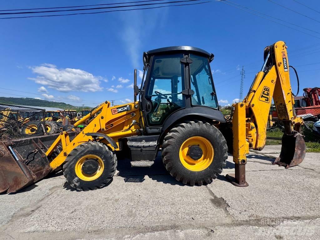JCB 3CX, JOYSTICK Graaf-laadcombinaties
