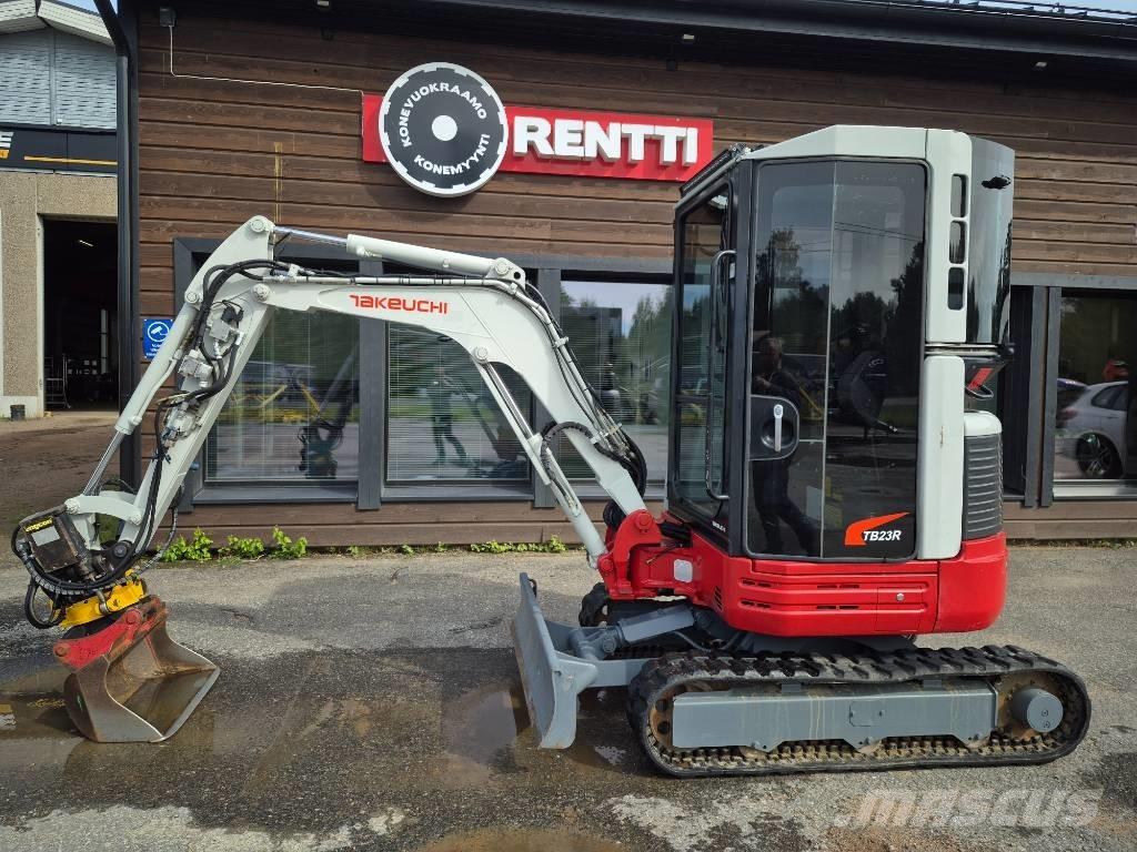 Takeuchi 23R Minigraafmachines < 7t