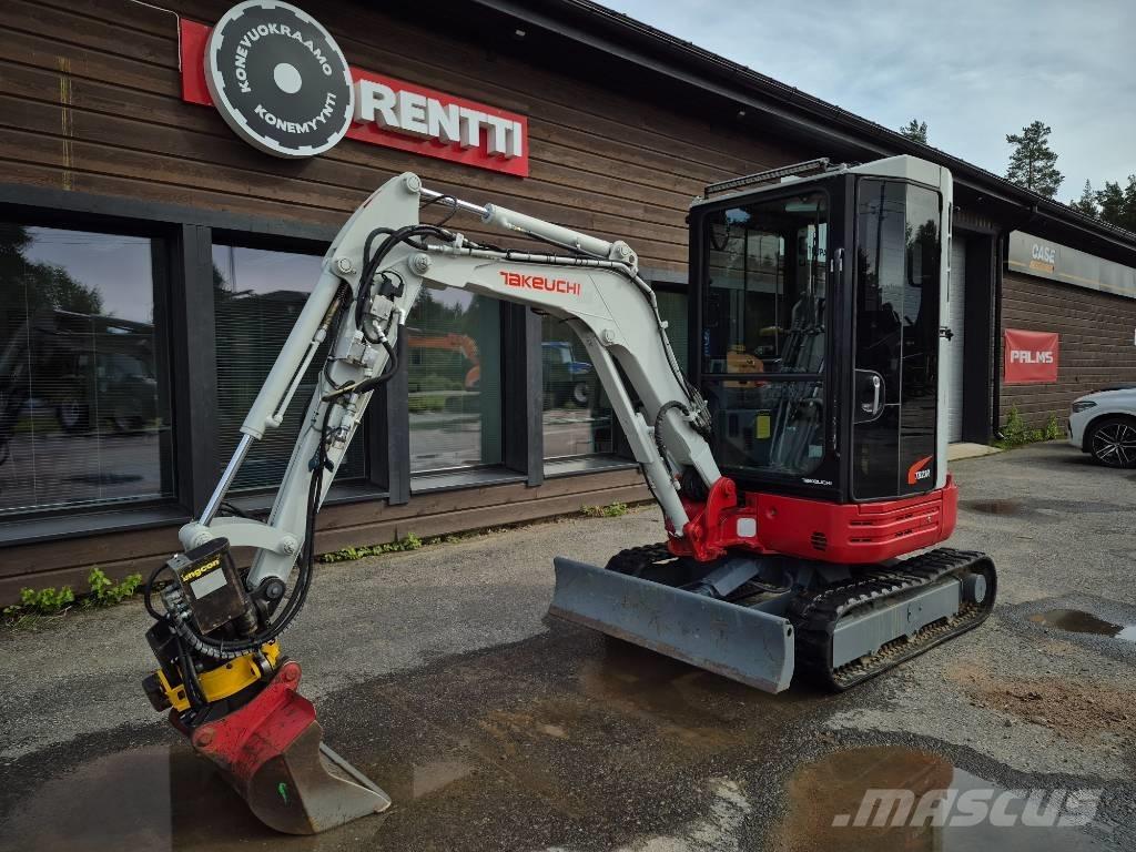 Takeuchi 23R Minigraafmachines < 7t