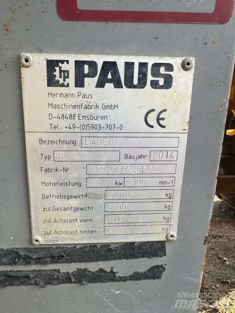 Paus RL 655 Wielladers
