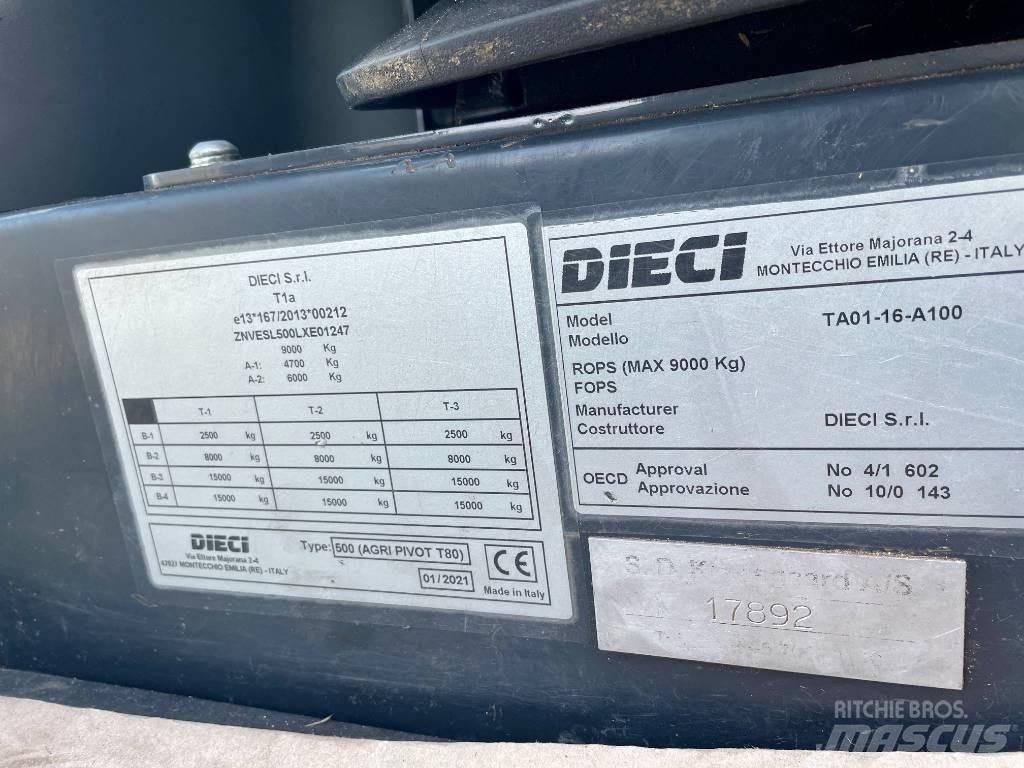 Dieci Agri Pivot T80 Verreikers voor landbouw