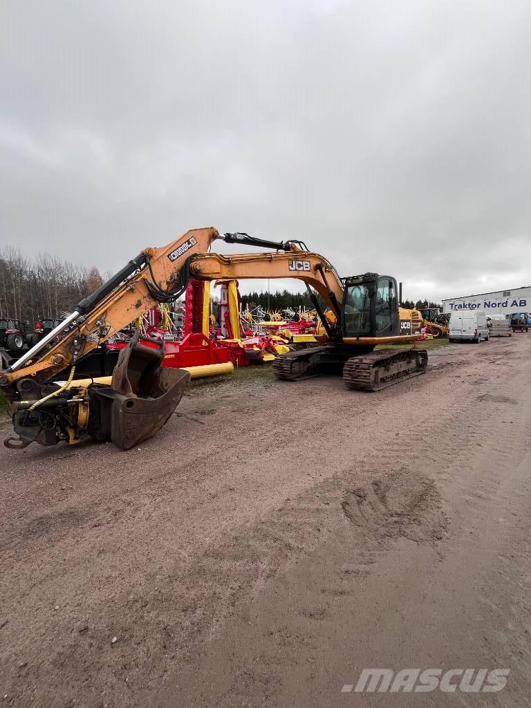 JCB 220LC Engcon RT Rupsgraafmachines