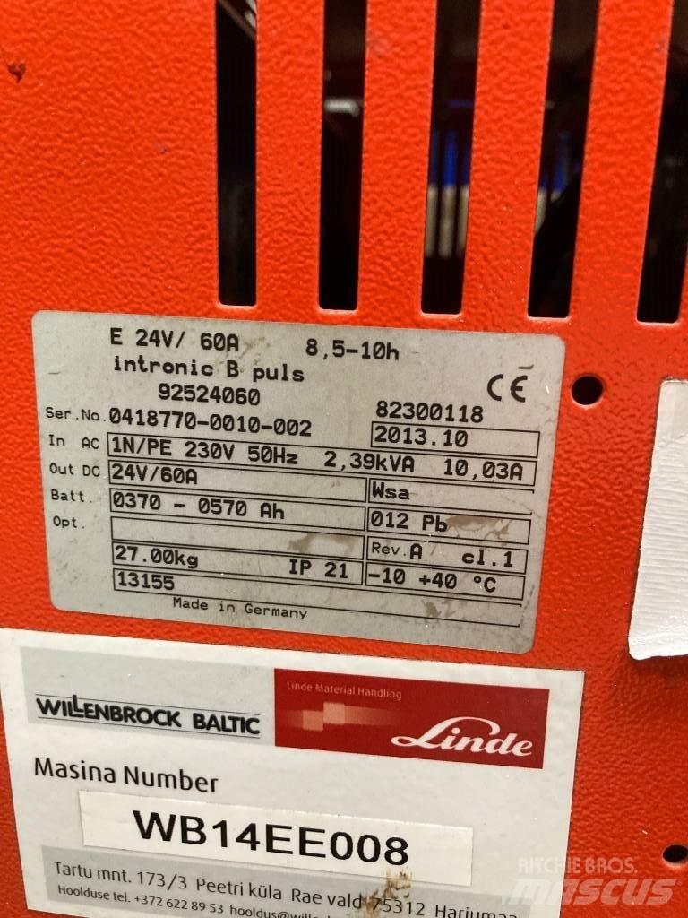 Linde L10AC/1170 Meeloop stapelaar