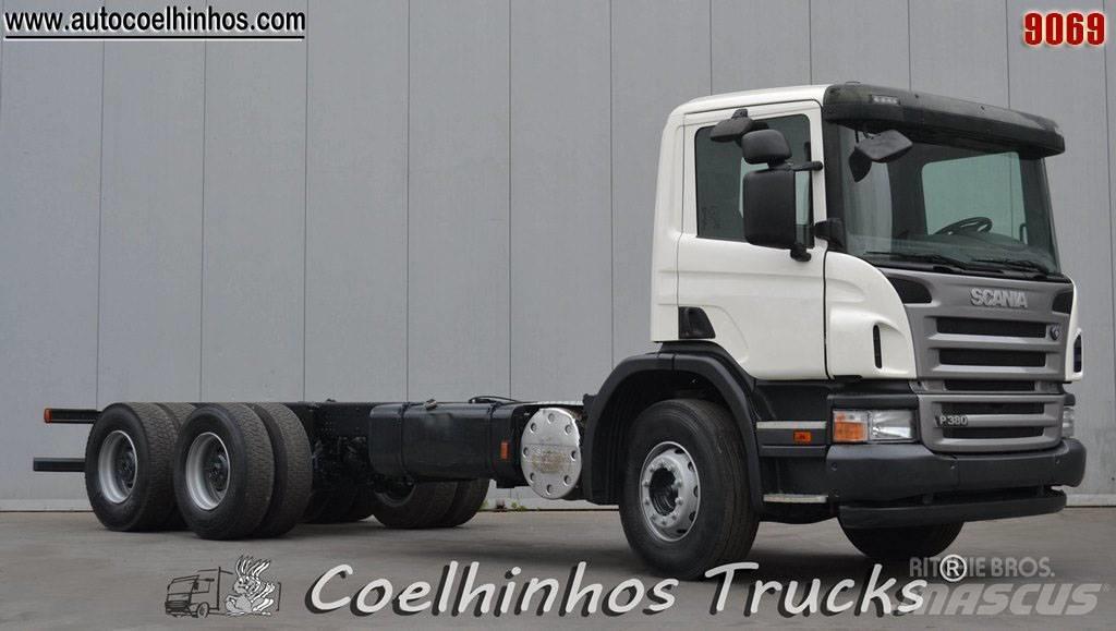 Scania P 380  6x4 Chassis met cabine
