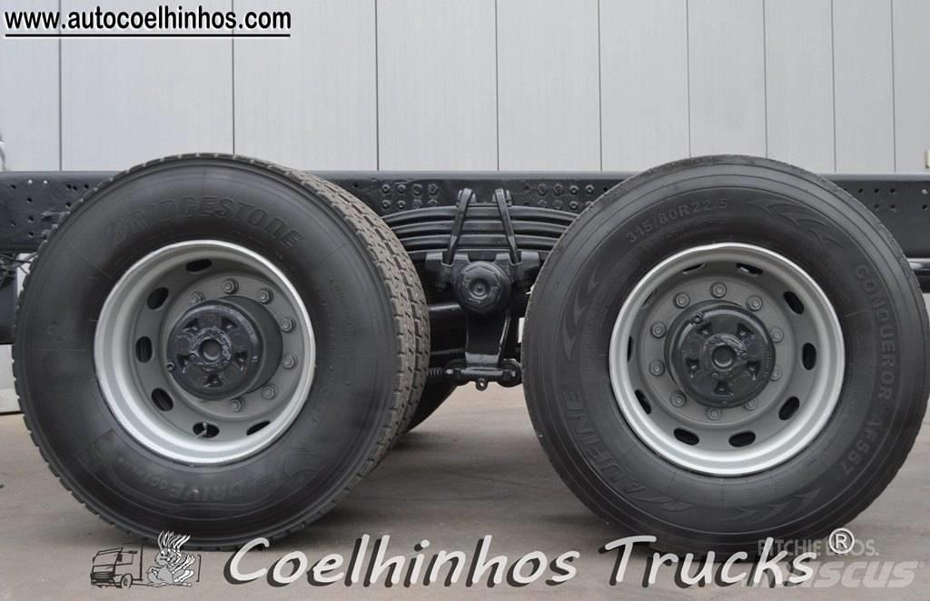 Scania P 380  6x4 Chassis met cabine