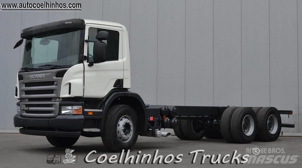 Scania P 380  6x4 Chassis met cabine