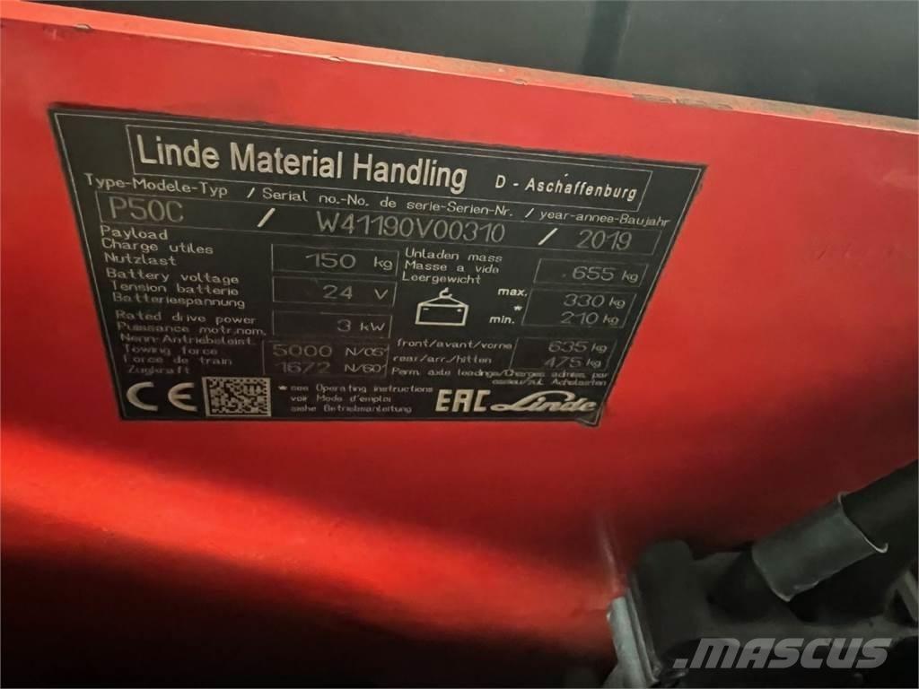 Linde P 50C Electro trekker