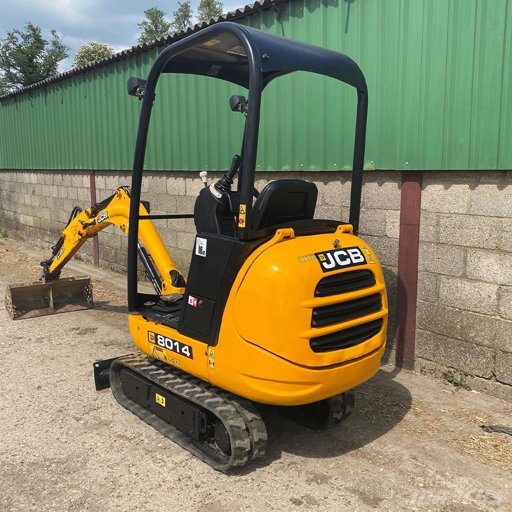 JCB 8014 Minigraafmachines < 7t