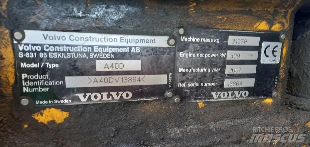 Volvo A 40 D Knik dumptrucks