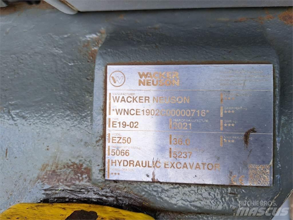 Wacker Neuson EZ50 Rupsgraafmachines