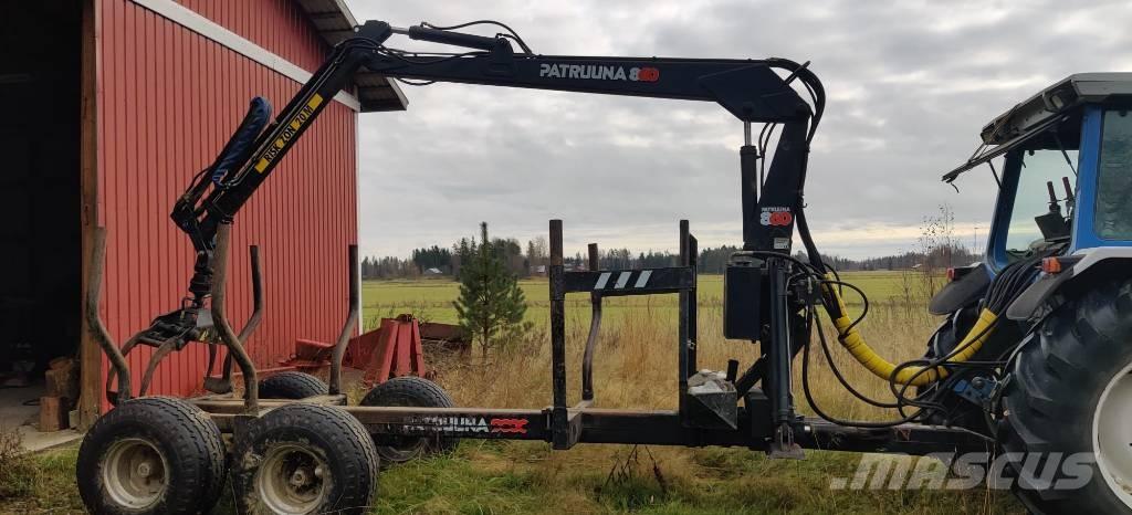 Patruuna 860 Kranen en laders