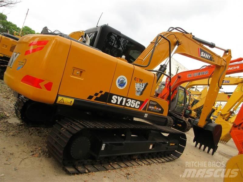 Sany SY 135 C Rupsgraafmachines