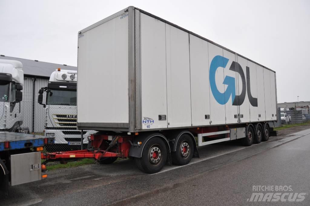 NTM UTP-45L-5 AXLAT Gesloten opbouw trailers