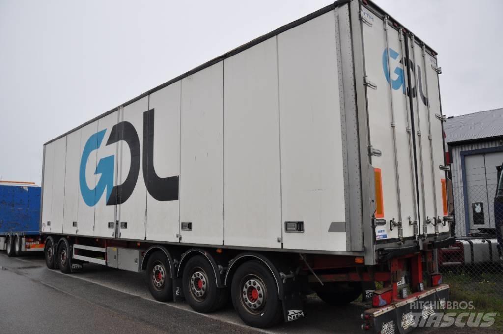 NTM UTP-45L-5 AXLAT Gesloten opbouw trailers