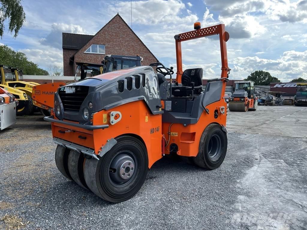 Hamm HD 14I TT Bandenwalsen