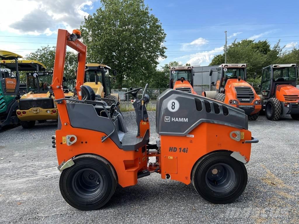 Hamm HD 14I TT Bandenwalsen