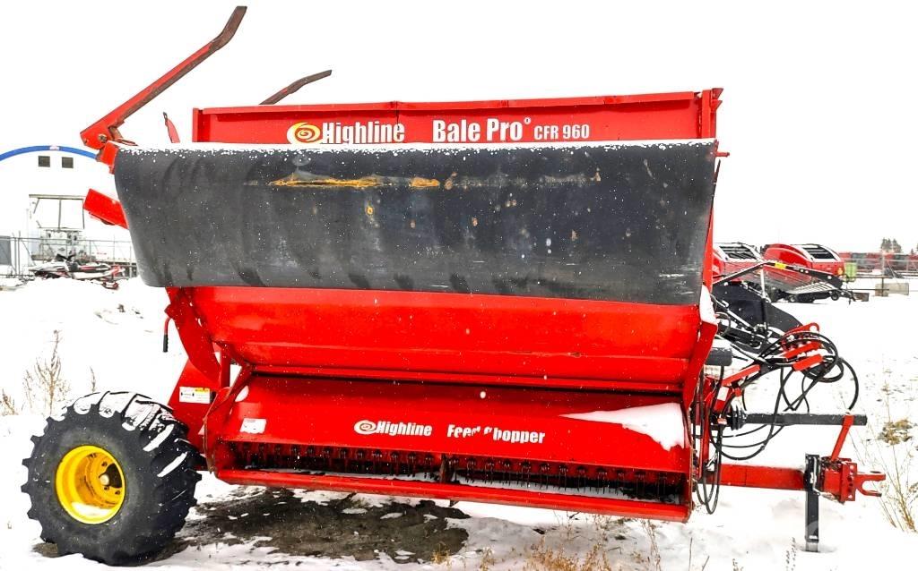 Highline CFR960 Balenhakselaars, -snijders en -afwikkelaars