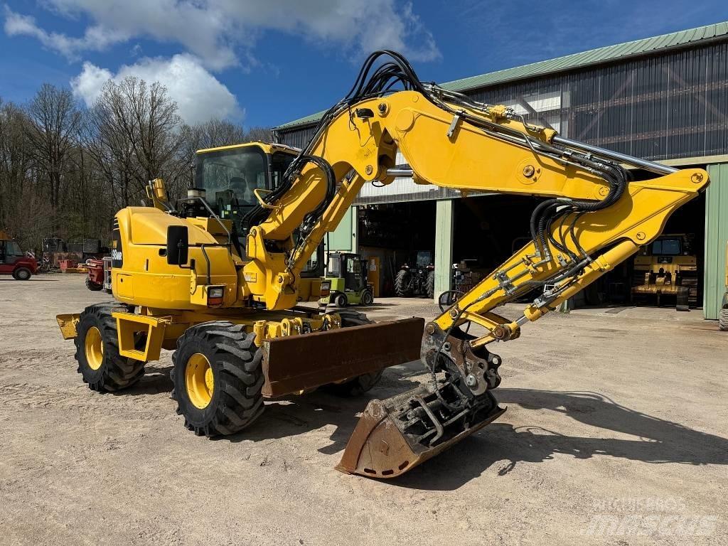 Komatsu PW 98 MR-8 Wielgraafmachines