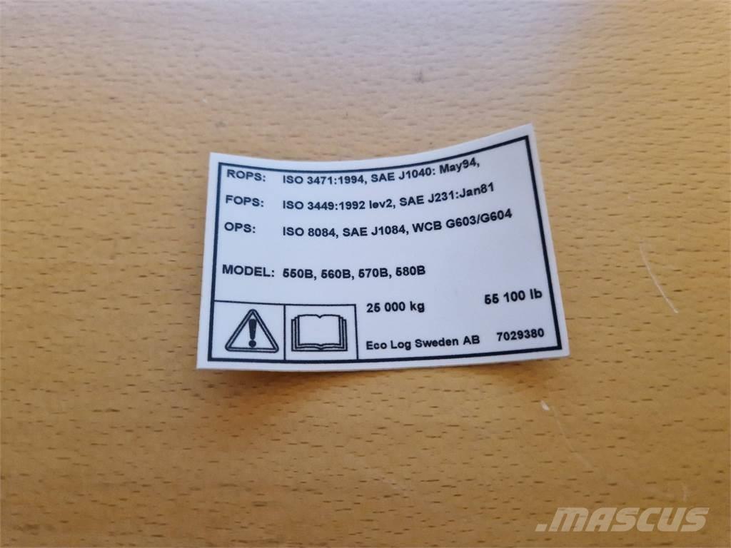 Eco Log 7029380 Chassis en ophanging