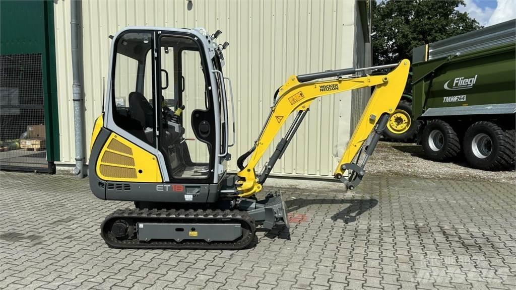 Wacker ET 18 Minigraafmachines < 7t