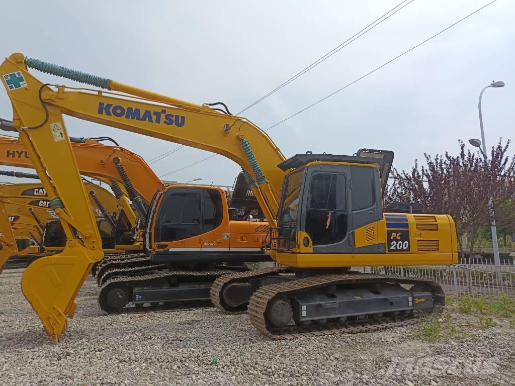 Komatsu PC 200 Rupsgraafmachines